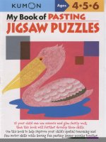 My Book of Pasting Jigsaw Puzzles Ages 4 - 5 - 6