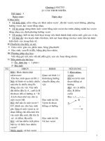 Giáo án hình học lớp 10 cơ bản cả năm