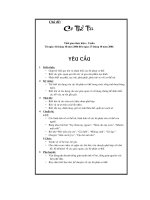 Giáo án 4 tuổi - Cơ thể tôi