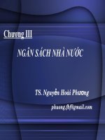 Chuong 3   Ngân sách nhà nước_lý thuyết tài chính tiền tệ