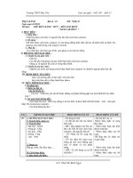 Giáo án Nghề 11 - Hồ Thị Thanh Hà - Tiết 79-84 - Giáo Án Điện Tử