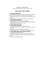 Giáo án Mầm non 3 tuổi - Chủ đề Tết và mùa xuân