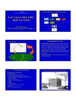 CÁC LOẠI NHÀ TIÊU HỢP VỆ SINH, TS. TRẦN ĐẮC PHU