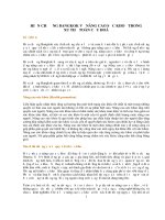 HIẾN CHƯƠNG BANGKOK VỀ NÂNG CAO SỨC KHỎE TRONG XU THẾ TOÀN CẦU HÓA