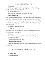 SKKN Sử dụng phương pháp toạ độ trong việc giải quyết các bài toán liên quan đến tiếp tuyến chung của hai đường tròn