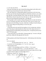 SKKN  một số ứng dụng của phương pháp tạo độ để giải một số bài, dạng toán đại số về bất phương trình, hệ bất phương trình, phương trình, và hệ phương trình mà học sinh PTTH thường gặp.