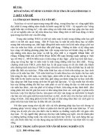 ĐỀ TÀI RÈN KĨ NĂNG VẼ HÌNH VÀ PHÂN TÍCH TÌM LỜI GIẢI HÌNH HỌC 9