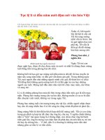 Tục Lệ Lì Xì ở Việt nam