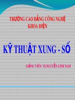 Bài giảng Kỹ thuật xung số - Chương 1 - TS. Nguyễn Linh Nam
