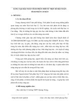 SKKN SÁNG TẠO BÀI TOÁN TÍCH PHÂN MỚI TỪ MỘT SỐ BÀI TOÁN TÍCH PHÂN CƠ BẢN