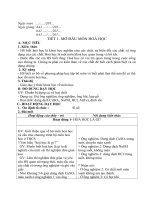 Giáo án hóa 8 cả năm rất chi tiết