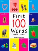 Children first 100 words Universal Publications  100 từ vựng cơ bản đầu tiên cho bé (kèm hình ảnh cực dễ thương)