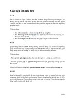 Giáo trình Hệ điều hành Linux - Phần 2 - Viện CNTT - ĐH Quốc gia Hà Nội