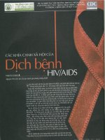 CÁC KHÍA CẢNH XÃ HỘI CỦA DỊCH BỆNH HIV-AIDS, DẠI HỌC Y TẾ CÔNG CỘNG