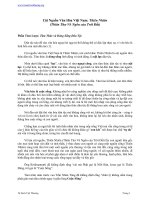 Cội Nguồn Văn Hóa Việt Nam - Thiên Nhiên