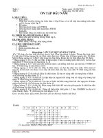 Giáo án hóa 9 học kì I chi tiết