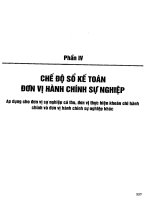 Ebook Hệ thống kế toán hành chính sự nghiệp - Phần 2 - Bộ Tài chính