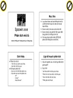 PHÂN TÍCH MÔ TẢ, BỘ MÔN THỐNG KẾ, ĐẠI HỌC Y TẾ CÔNG CỘNG