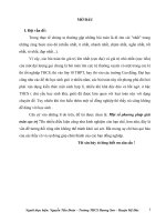 SKKN  Một số phương pháp giải toán cực trị