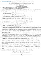 25 Đề thi thử thptqg 2015 vừa sức số (1)