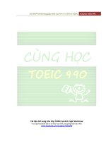 635 từ vựng thường gặp trong các kì thi TOEIC