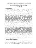 SKKN - MỘT SỐ BIỆN PHÁP CHỈ ĐẠO GV CHO TRẺ TIẾP XÚC VỚI MÔI TRƯỜNG THIÊN NHIÊN (2)