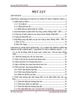 Đồ án thiết kế bơm 4 cấp dùng trong mỏ Thống Nhất