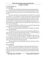 SKKN Một số phương pháp suy luận trong giải toán