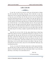 Khóa luận tốt nghiệp: Giải pháp nâng cao chất lượng tín dụng xuất nhập khẩu tại Ngân hàng TMCP Ngoại thương Việt Nam chi nhánh Bình Thạnh