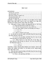 Giải pháp đẩy mạnh xuất khẩu hàng thủ công mỹ nghệ tại Công ty cổ phần xuất nhập khẩu mây tre Việt Nam