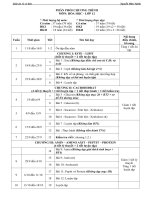 Giáo án hóa học học lớp 12 học kì I