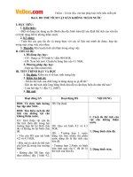 Giáo án vật lý 6 bài 4 đo thể tích vật rắn không thấm nước