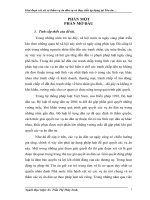 Giai đoạn xét xử sơ thẩm vụ án dân sự và thực tiễn xét xư sơ thẩm vụ án dân sự tại tòa án nhân dân huyện nghĩa đàn, tỉnh nghệ an từ năm 2008 đến năm 2011