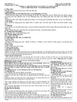 Giáo án sinh học 11 đầy đủ cả năm