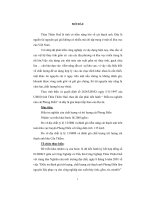 Đề tài Điều tra, đánh giá chất lượng, trữ lượng cát thạch anh Phong Điền làm nguyên liệu phục vụ cho công nghiệp sản xuất thuỷ tinh, gốm sứ, men frit