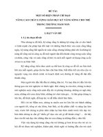 SKKN - Một số BP chỉ đạo nâng cao CL GDKNS cho trẻ trong trường MN