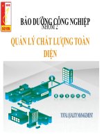 quản lý chất lượng toàn diện