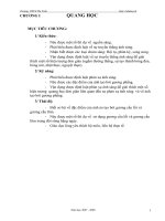 Giáo án vật lý lớp 7