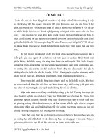 Báo cáo thực tập tốt nghiệp tại công ty du lịch Trường Sơn