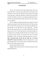 Chuyên đề Một số giải pháp nâng cao hiệu quả huy động vốn ở chi nhánh ngân hàng nông nghiệp và phát triển nông thôn huyện Yên Dũng