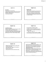 Bài 11. Ngạt CO  trong giám định y pháp