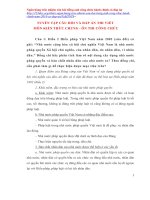 tuyển tập câu hỏi và đáp án thi viết môn kiến thức chung ôn thi công chức