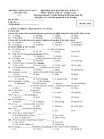 Bài tập lớp 10 - 01