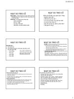 Bài 7. Chết do treo cổ  trong giám định y pháp