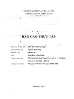 Báo cáo thực tập tại Nhà Xuất Bản Kim Đồng, Nhà sách số 10 Núi Trúc - Nam Cao - Ba Đình -  Hà  Nội