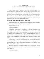 quá trình dịch và công tác phòng chống bệnh nhiễm trùng