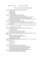 CÂU hỏi TRẮC NGHIỆM  hoá học vô cơ lớp 12   kiến thức tổng hợp chương