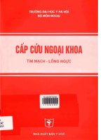 cấp cứu ngoại tim mạch   lồng ngực