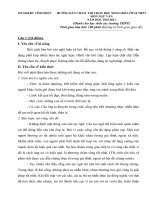 Đáp án Đề thi học sinh giỏi lớp 10 môn Văn tỉnh Vĩnh Phúc năm 2011