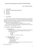 Khảo sát nồng đôj Troponin I tim trên người bình thường